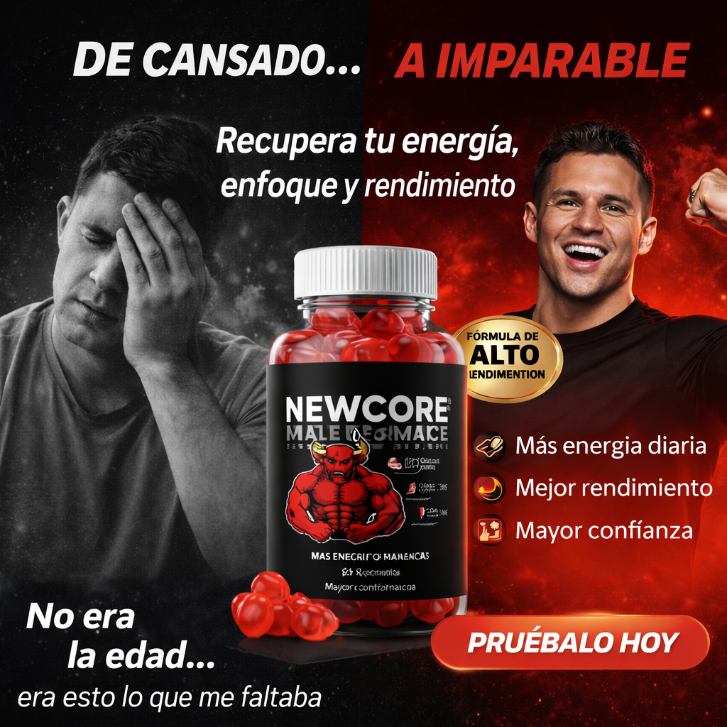 NEWCORE ENERGÍA EXPLOSIVA EN CADA DELICIOSA GOMINOLA.