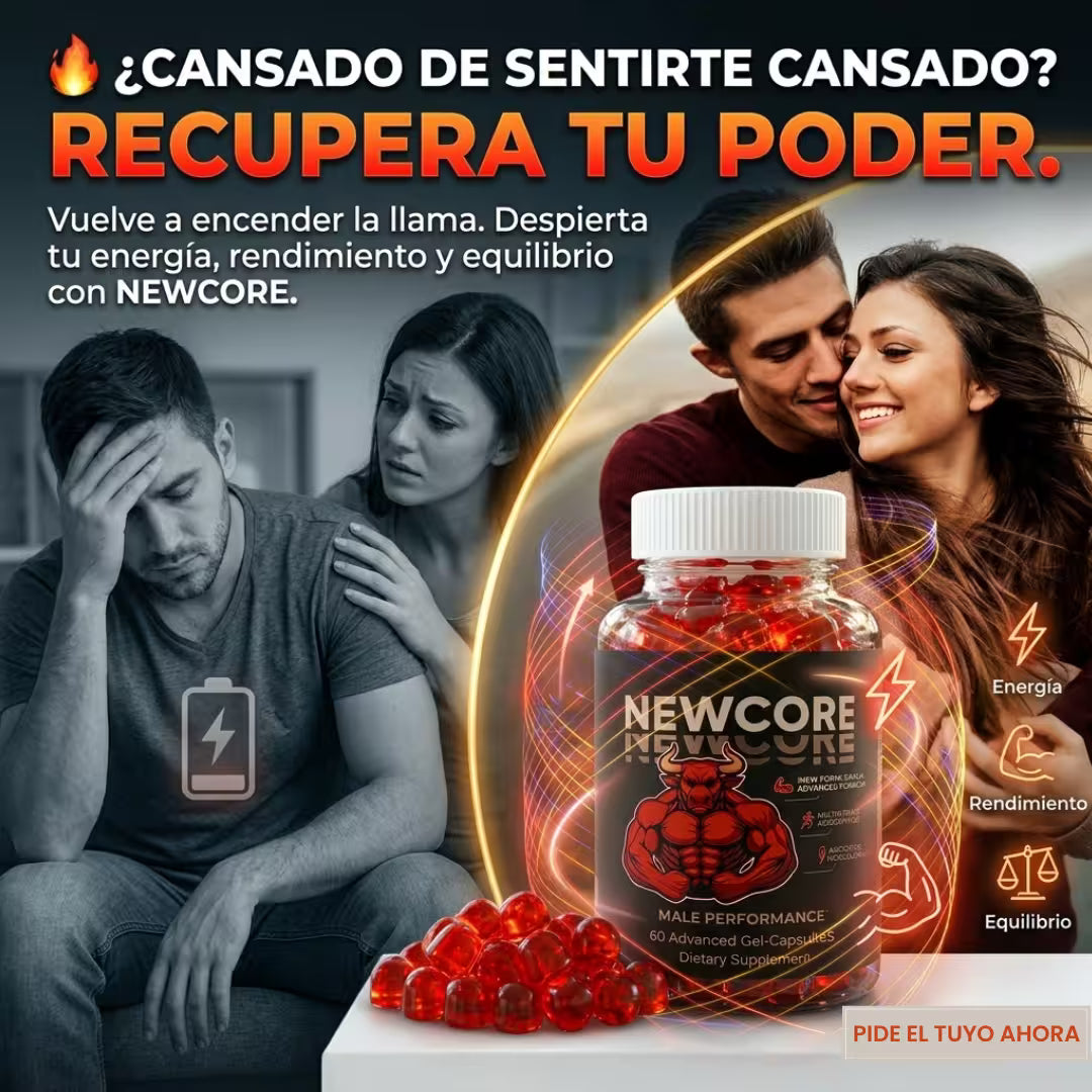 NEWCORE ENERGÍA EXPLOSIVA EN CADA DELICIOSA GOMINOLA.