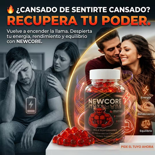 NEWCORE ENERGÍA EXPLOSIVA EN CADA DELICIOSA GOMINOLA.